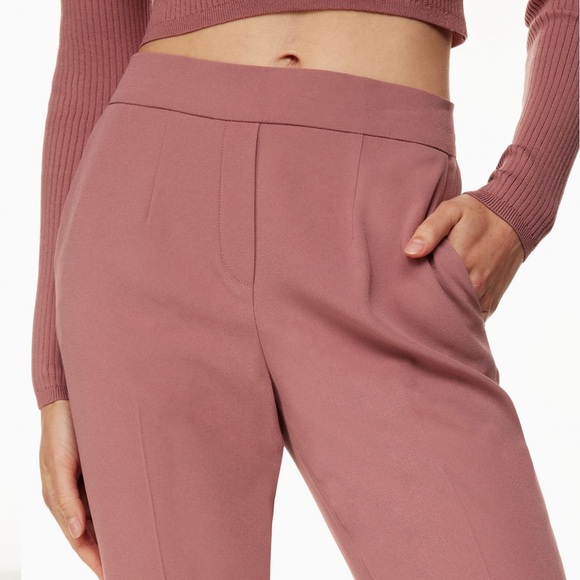 Babaton Conan Pant Red Willow Size 00 NWT - Picture 4 of 10